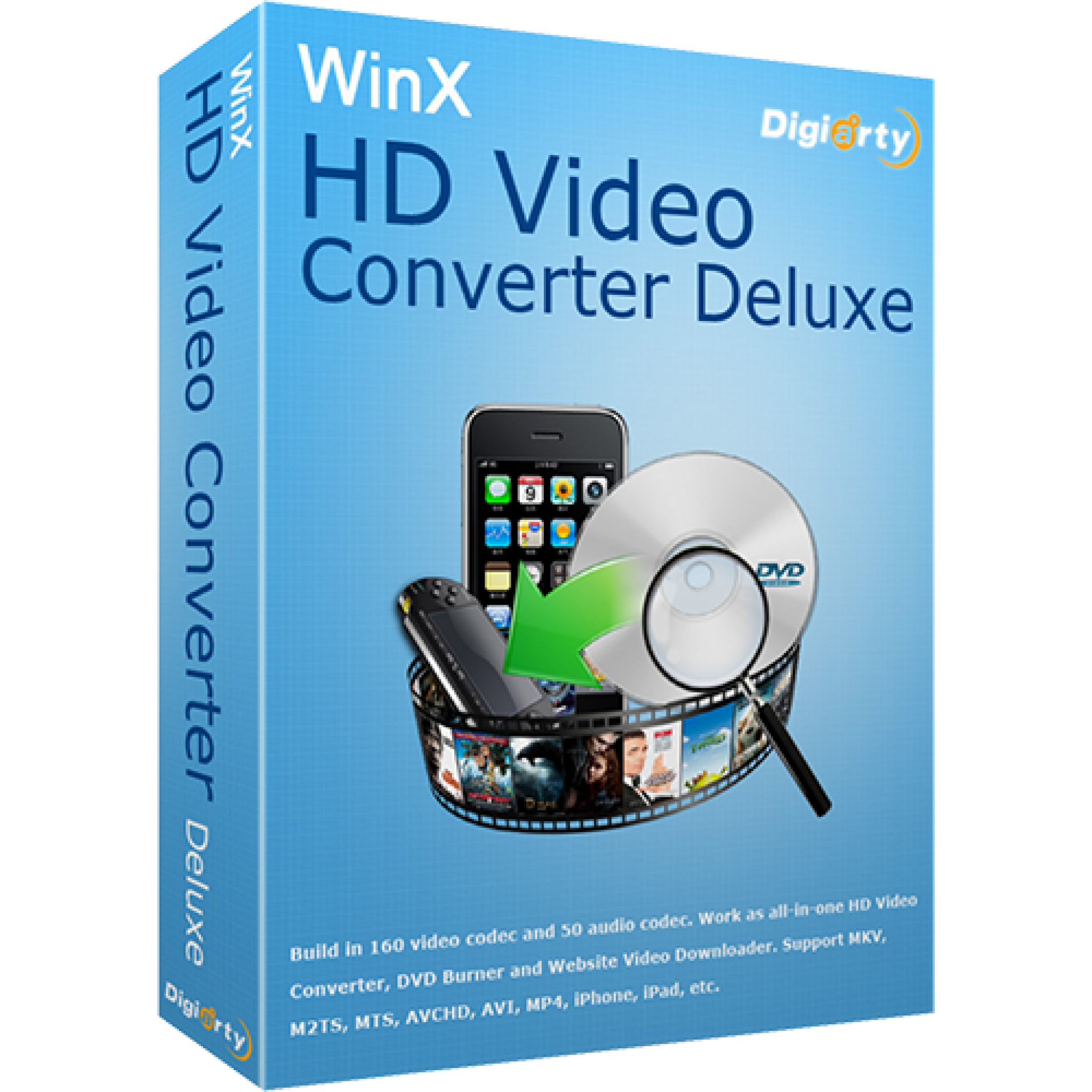 WinX HD Video Converter Deluxe 5.18.1.342 for ios download free